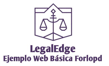 Ejemplo web básica FORLOPD